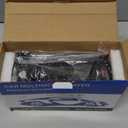 UNITOPSCI Single Din Car Stereo Bluetooth 5.0 Multimedia Audio Receiver, Push to Talk Assistant, Hands-Free Call Voice Control, MP3/FM/AUX in/USB/TF Input APP Control LCD Digital Display