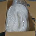 Luxury Thick Full Body Bath Pillows Mat & Cushion for Bathtub Headrest Neck Shoulder Support Comfort Relaxation Spa Accessories Perfect for a Spa Soak in Bathtub (White)