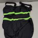 Women's High Cut One Piece Bathing Suit Backless Thong Brazilian Swimsuit, Medium