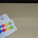 Dry Erase Calendar Whiteboard for Wall, 24"x18" Monthly White Board, Black