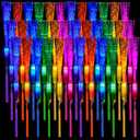 Skylety 36 Pcs Fiber Optic Wand, LED Fiber Optic Wand with 3 Light Modes, Glow Fibers Optics Sticks for Wedding Neon Party, New Year Party Favors, Bar Dj, Halloween, Christmas(Bright Color)