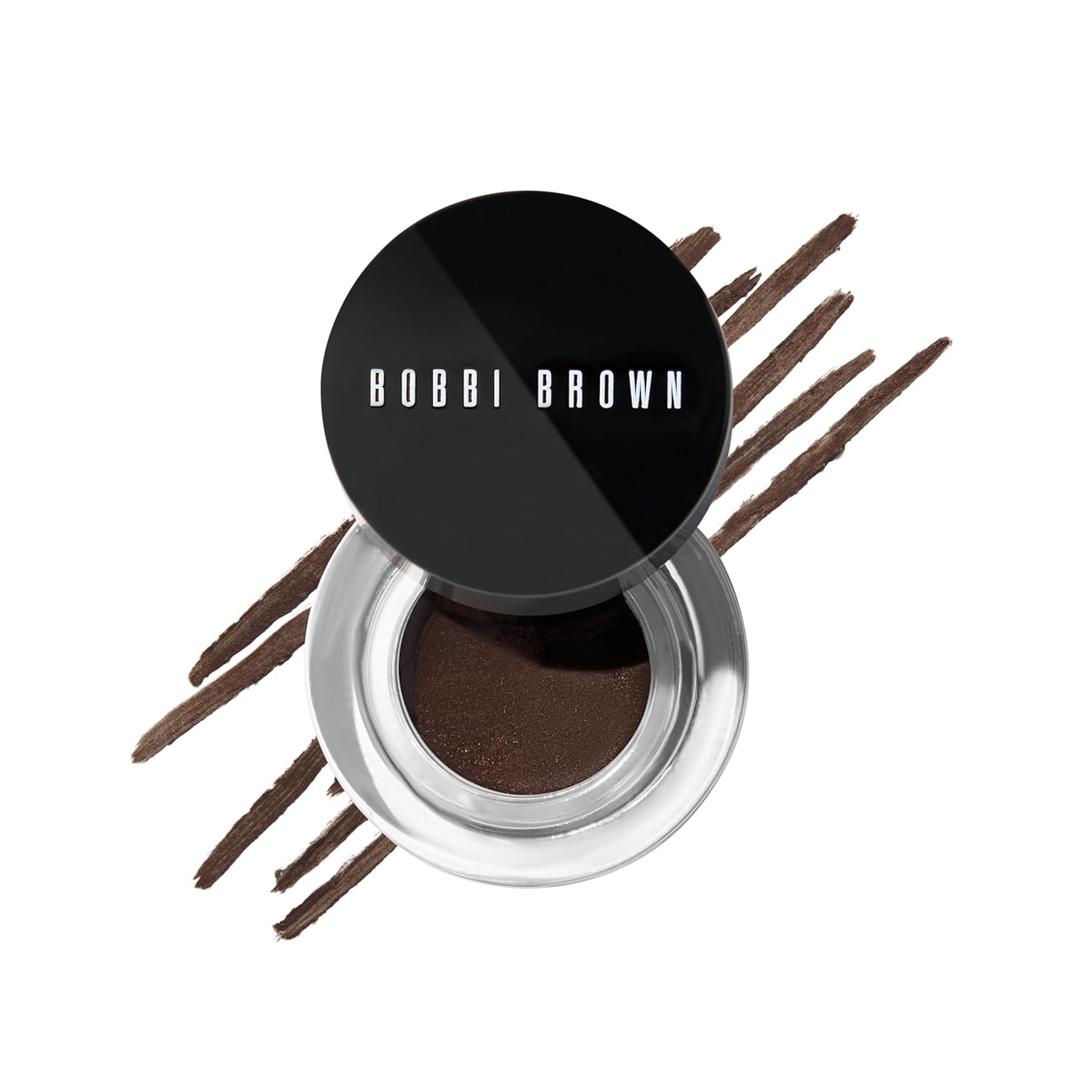Bobbi Brown Long-Wear Gel Eyeliner | Precise Smudge-Proof & Waterproof Eyeliner for 8-Hour Wear, 0.1 Ounce (Chocolate Shimmer (A dark red brown))