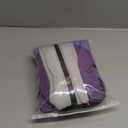 SUNFURA Dog Coat, Dog Jacket for Large Dogs with Harness Built in, Warm Pet Winter Coat Zip Up Snow Jacket with Furry Collar for Boston Terrier, French Bulldogs, Purple L