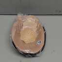 EIDOS Strapless Backless Sticky Push Up Bra - Invisible Adhesive Bra for Women with Nipple Covers 2025 (Beige+black, D)