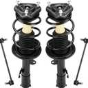 Front Strut Sway Bar Links for 2009-2013 Toyota Corolla Matrix 1.8L, Shock Absorbers Replace 572598 572597 4PCS