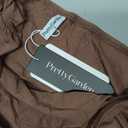 PRETTYGARDEN Womens 2026 Summer Y2K Tops Sleeveless One Shoulder Slim Fit Shirts Ruched Knit Asymmetrical Top Blouse (Small, Coffee)