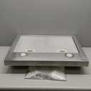 ONEEON 24 inch Under Cabinet Range Hood, Slim Kitchen Hood with 4 Speed Exhaust Fan, 2 Washable Reusable Filters, LED Lights, Stainless Steel