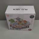 Orzbow Stroller Arch Toy for Baby, Musical Carseat Toys Hanging with Teething, Baby Mobile for Crib Bassinet Car Seat and Bouncer, Car Seat Activity Toy for Babies 0-12 Months (Space)