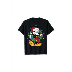 Disney - Mickey Mouse Christmas Lights T-Shirt. Size 2XL