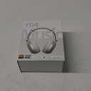 Wentronic Y04 Bluetooth Headphones Active Noise Cancelling Wireless Over Ear Headsets 48 Hours Playtime High Sound Quality Foldable Earphones with Soft Ear Cushion for Travel - Silver