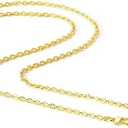 jiesinlov Purse Chain Strap CrossBody Handbag Gold Chains Shoulder Bag Strap Replacement,with Metal Buckles (B 43.3in)