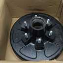 12" x 2" Trailer Brake Drum Kit 6 on 5.5" Replacement for 5200-6000 LBS Axle Hub Heavy Duty 6 Bolt Trailer Brake Hub Drum Assembly 1/2"-20 Drums Replace 008-201-09, 42656-22003K