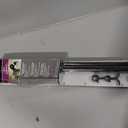 Bali Blinds 26-0085-57 3/4" Ball Double Rod Set, 48-84", Black