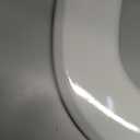 Mayfair Cassel Slow Close Toilet Seat, Easy Clean, Non Slip Premium Wood Seat, Easy Install, Made in USA, Elongated, White