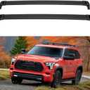2PCS Roof Rack Cross Bars Fit for Toyota Sequoia 2023 2024 2025 2026 Roof Luggage Carrier Crossbars Aluminum (Black)