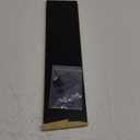 uxcell 2pcs Door Kick Plate, 4 x 16 Inches Aluminum Kick Plate Door Plate, 2 MM Thickness, for Exterior Front Door or Back Door, Black
