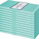 Cotton Clinic Cloth Dinner Napkins - Perfect Everyday Use Table Napkins - Soft Durable Washable - Ideal for Party Wedding Christmas Easter - Set of 12-20x20 inches Aqua Blue Napkins