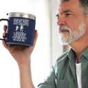 Gifts for dad from Daughter, Son, Kids - Dad Gifts for Fathers Day, Christmas - Father gifts from Kids - Dads Birthday Gift - 14oz Stainless Steel Dad Coffee Mug  Insulated