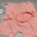 2 Pack Urine Bag Pants for Women, Incontinence Care Trousers with Double External Pockets for Catheter, Ostomy Drainage Bag Shorts (Pink, XXXL)