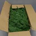 Senjie Christmas Garland Norfolk Pine Garland Real Touch Artificial Greenery Garland for Mantle Fireplace Table Indoor Outdoor Holiday Decorations 6FT 2PCS 