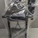 Porch Lights Outdoor 21 Inch Large Outdoor Wall Lights with Clear Water Ripple Glass Aluminum Waterproof and E26 Socket (Black)