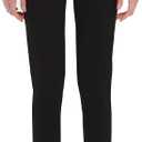 MGWDT Pants for Women's Dress Stretchy Blazer Business Pull On Work Pants (6, Black)