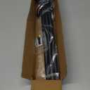 Black Curtain Rods for Windows 28 to 60 inch, 5/8 inch Adjustable Wrap Around Blackout Curtain Rods for Bedroom & Outdoor