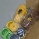 2 Pack Dog Toys for Aggressive Chewers  Interactive Indestructible Dog Toys to Keep Them Busy  Frozen Treat Toy for Large & Medium Dogs, Reduces Anxiety, Tree Stump & Corn Shapes (Yellow Brown)