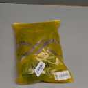 Blonde Wig with Bangs,Dirty Blonde Wavy Wigs for Women,Shoulder Length Curly Synthetic Hair Wig for Party Daily Use 18IN (Dirty Blonde 18)