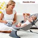 Bouncer Toy Bar Compatible with Baby Bjorn Bouncer, Wooden Arch Toy Bar Attachment for Baby - Sensory Development & Play Accessories for Newborn and Infant 3-36 Months - Forest