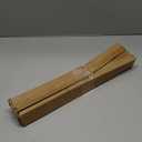 Silver Curtain Rods for Windows 30 or 45 Inches with Brackets, Decorative 5/8 Inch Diameter Single Window Curtain Rod Set for Room Divider, Bedroom, Living room, Kitchen, Bathroom