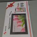 BIGASUO Digital Picture Frame, 10.1" Frameo Digital Frame WiFi with 32GB Memory, 1280x800 IPS Touch Screen, Send Photos/ Videos from Your Phone Anywhere, Photo Gifts for Parents and Grandparents 2 Pack, Black