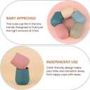 2 x Silicone Baby Cups for 6-12 Months Infants, Silicone Tiny Cups Open Training Cup for Baby Led Weaning, 2 Pack (Color 2)