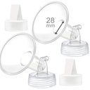 Maymom 28mm Flange Duckbill Valve Compatible with Spectra S1 Spectra S2 Breastpump Not Original Spectra S2 Accessories Not Original Spectra Pump Parts Replace Spectra Duckbill