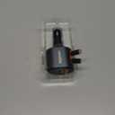 Retractable Car Charger,5 in 1 Fast Cars Phone Charger 90W,Bluetooth 5.3 FM Transmitter Adapter,Handsfree Call,2 Retractable Cables and USB Chargers for iPhone17/16 15/14/13 (Black)