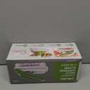 Mueller Vegetable Chopper 9 Blade, Mandoline Slicer, Food Veggie Chopper, Cheese Grater, Onion Vegetable Cutter with Container, Dicer, Kitchen Gadgets & Essentials, White Sand/Green (9 blade, White Sand/Green)