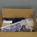 Intercleaner Corded Vacuum Cleaner, 15KPa Powerful Suction with 400W Motor, 12 in 1 Lightweight Bagless Stick Vac with Handheld, Ultra Quiet, for Hardwood Floor Carpet Car Pet Hair Car Pet Hair Purple