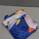 Fabric 72x43inch Yellow Jeans Cartoon Happy Birthday Backdrop Banana Balloon Flag Boy Party Decorations Kids Supplies Photo Booth Props Cake Table Banner