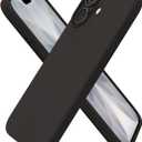 ORNARTO Compatible with iPhone 17 Case 6.3, Slim Liquid Silicone 3 Layers Full Covered Soft Gel Rubber Phone Case Protective Cover 6.3 Inch, Espresso