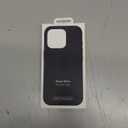 Apple iPhone 16 Pro Silicone Case with MagSafe and Camera Control: Lightweight Phone Case, Wireless Charging Compatible, Smooth Matte Finish, Black