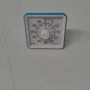 Secura 60-Minute Visual Timer, Classroom Timer, Countdown Timer for Kids and Adults, Time Management Tool for Teaching (Blue & Blue)