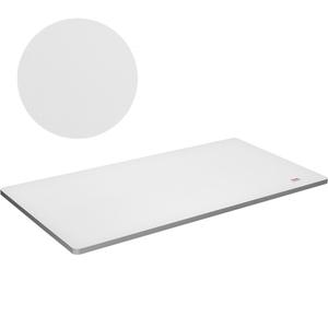 VEVOR Table Top, 47.2" x 29.5" x 1", 220.5 lbs Load Capacity, Universal One-Piece Particle Board Desktop for Height Adjustable Electric Standing Desk Frame, Rectangular Countertop for Home and Office