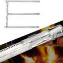 Hongso Spirit E-310 Grill Parts for Weber Spirit I & II 300 Series E310 S310 E320 S320 E330 S330 Gas Grill With Front Control, 7636 Flavorizer Bars 15.3", 7638 Grill Grates 17.5", 69787 Burners 18"
