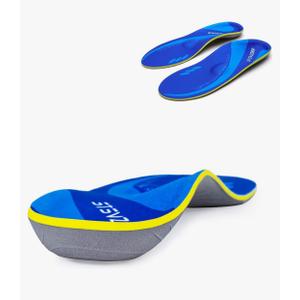 STSVZORR 220 lbs+ High Arch Support Insert Metatarsal Pad Pain Relief Men Women Plantar Fasciitis Insole Orthotic Flat Feet Heel Spur Comfort Standing All Day, Work Boots Shoe Insole, Size 6