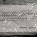 Wireless Keyboard and Mouse Combo, Full Size Silent Ergonomic Keyboard and Mouse, Long Battery Life, Optical Mouse, 2.4G Lag-Free Cordless Mice Keyboard for Computer, Mac, Laptop, PC, Windows