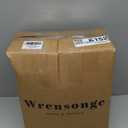 WRENSONGE Twin Comforter Set- 5 Pieces Light Oatmeal Twin Bed in a Bag, All Season Twin XL Bedding Sets with 1 Fitted Sheet, 1 Flat Sheet, 1 Pillow Sham and 1 Pillowcase