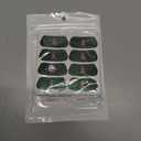 Cholemy 120 Pairs Eye Black Stickers Bulk Baseball Face Glitter Stickers Football Softball Party Favor Spirit Day Accessories(Pink Ribbon,Pink2)