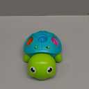 SOSUSHOE 3-in-1 Musical Crawling Turtle Baby Toy - Tummy Time Toy with Smart Obstacle Avoidance, Push-and-Pop Sensory Shell & Sleep Soothing, Baby Infant Toys for 0-12 Months