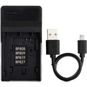 Norifon BP-808 USB Charger for Canon FS100, FS200, FS300, LEGRIA HF G10, LEGRIA HF G25 Camera and More