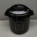 1200W 12-in-1 Electric Pressure Cooker 8Qt, Stainless Steel Pressure Cooker, Slow Cook Rice Cooker Steamer Saut, Yogurt Maker, Warmer & Sterilizer with Recipe, Safer Venting Design, Black